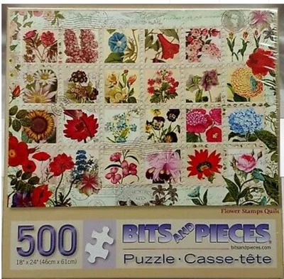 Flower Stamps Quilt