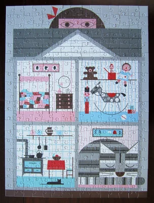 Cat and House