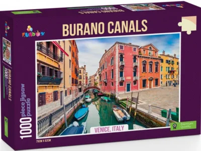 Burano Canals, Venice, Italy