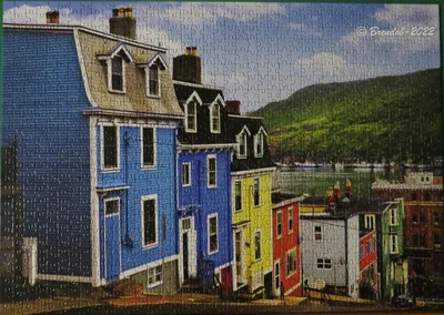 Colourful Houses, St. John's, Newfoundland