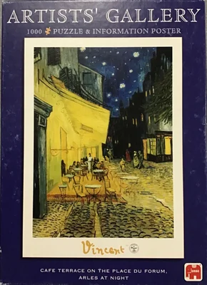 Cafe Terrace on the Place du Forum, Arles at Night