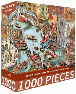 Crowded Canal