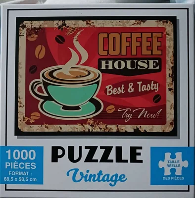 Puzzle vintage - Coffee House