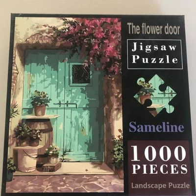 The flower door
