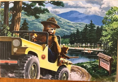 Smokey Bear - Leaving in SUV