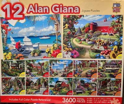 12 Alan Giana Jigsaw Puzzles