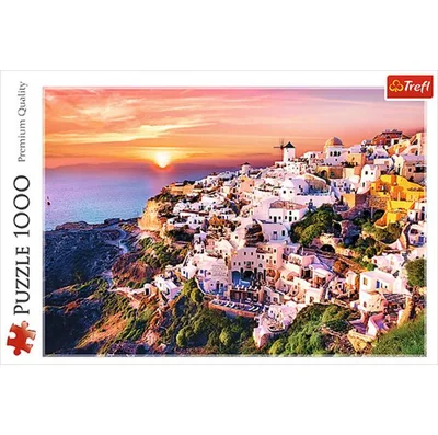 Sunset over Santorini