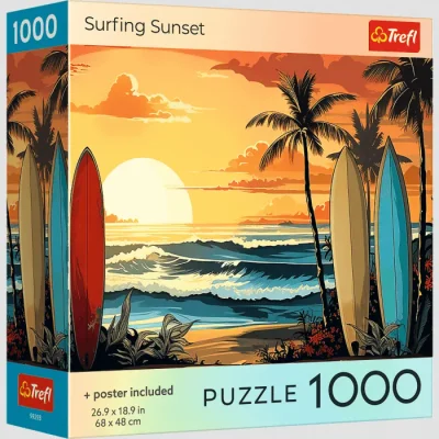 Surfing Sunset