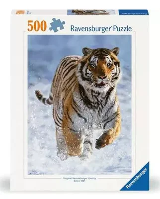 Tigre dans la neige