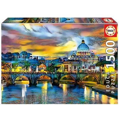 St. Peter s Basilica And The St. Angelo Bridge
