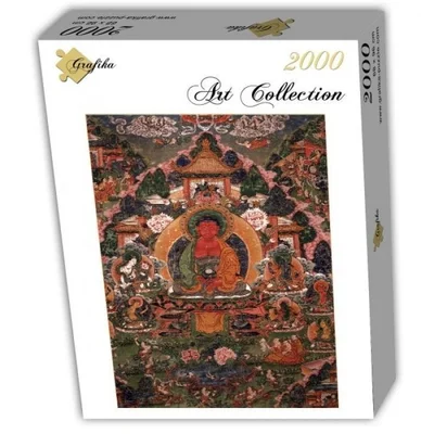 Buddha Amitabha in His Pure Land of Suvakti