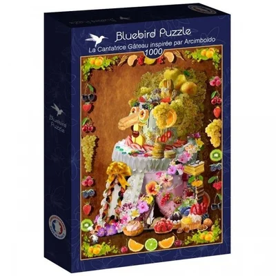 La Cantatrice Gâteau inspirée par Arcimboldo