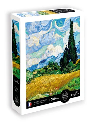 Champ De Blé Avec Cyprès - Vincent Van Gogh
