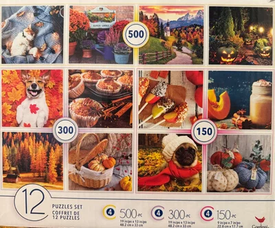 12 Puzzles Set