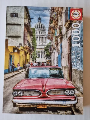 Vintage car in old havana