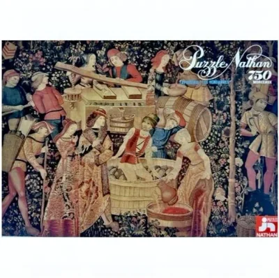 Les Vendanges - The Grape Harvest Tapestry