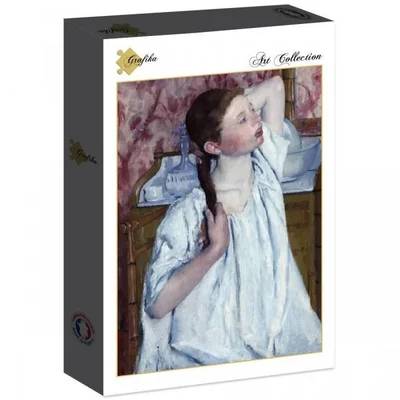 Girl Arranging Her Hair, 1886