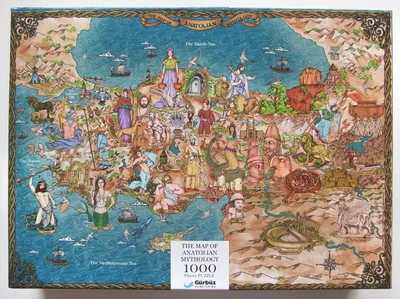 The Map of Anatolian Mythology