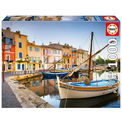 Harbour In Martigues, Provence