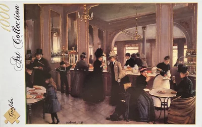 La Pâtisserie Gloppe sur les Champs-Élysées - Paris, 1889