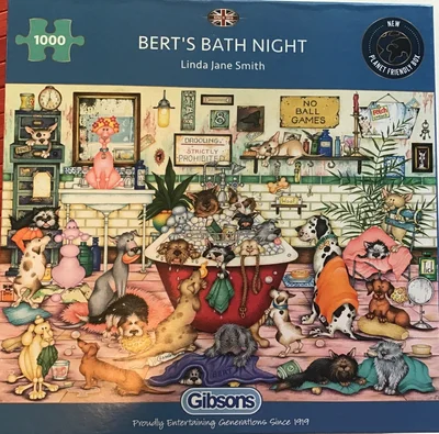 Bert’s Bath Night