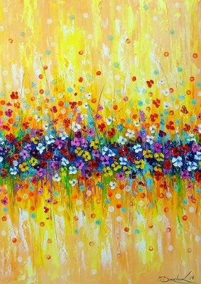 Delicate Abstraction in Colors