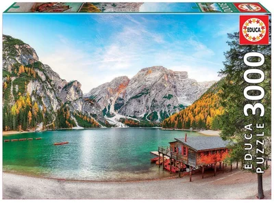 Braies Lake at Autumn