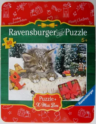 Katze im Schnee