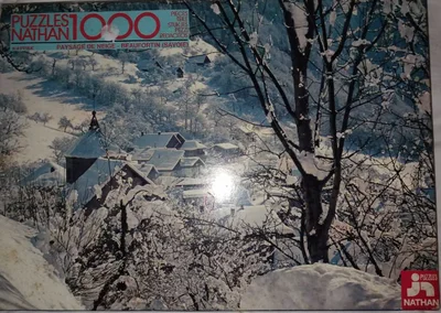 Paysage de neige - Beaufortain en Savoie