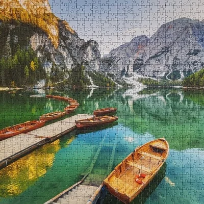 Lake Prags, Italy