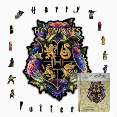 Harry Potter puzzle en bois