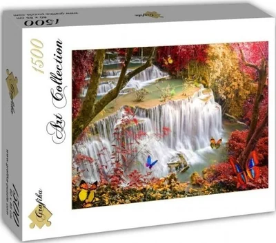 Deep Forest Waterfall