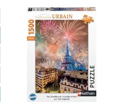 Feu d'artifice du 14 juillet à Paris