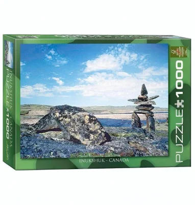 Inukshuk Arctic Landscape