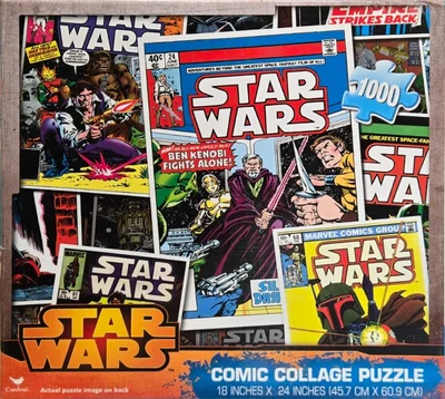 Star Wars Comic Collage