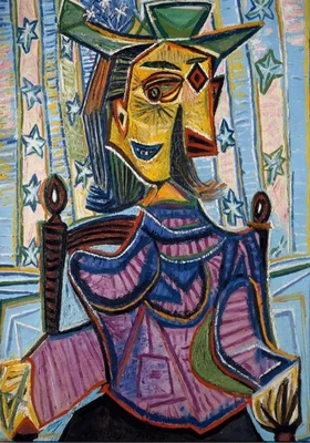 Dora Maar in an Armchair