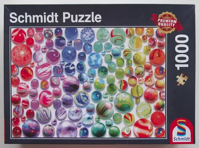Rainbow marbles