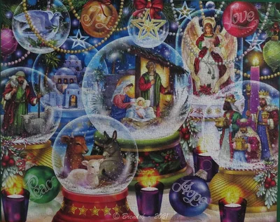 Nativity Snow Globes