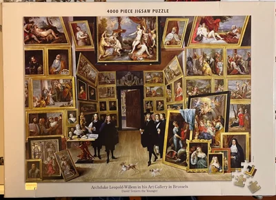 Archduke Leopold-Willem in his Art Gallery in Brussels