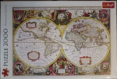 Carte de la terre 1630