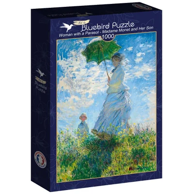 Claude Monet - Woman with a Parasol - Madame Monet and Her Son