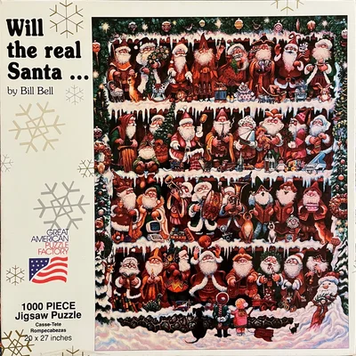 Will the real Santa…