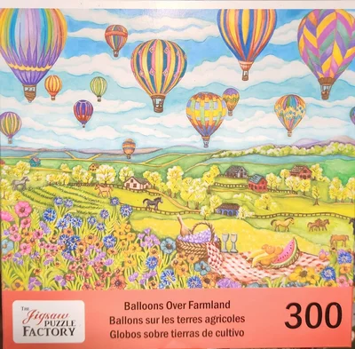 Balloons Over Farmland