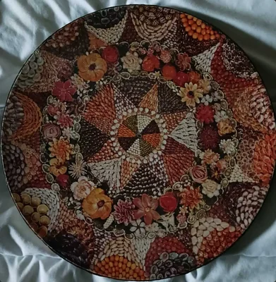Seashell mosaic