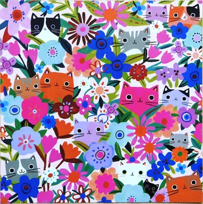 Blooming Cats
