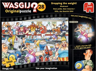 Wasgij Original #28 Dropping the Weight