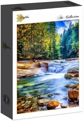 Beautiful Waterfall in the Forest