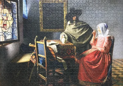 The Glass of Wine, 1661