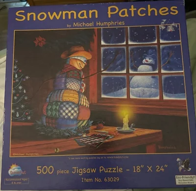 Snowman Patches