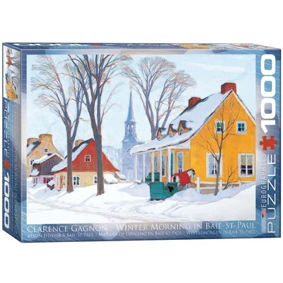 Winter Morning in Baie-St-Paul